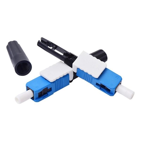 Fiber Optic Patch Cord Installation Clamp