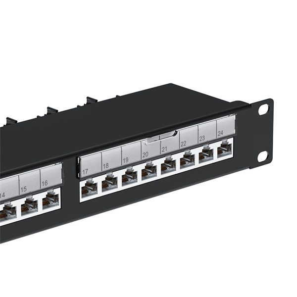 Network cable wiring in modular cable tray