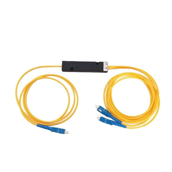 SC to LC single-mode fiber optic patch cord dual core  - E-Motional Optics & Connectivity