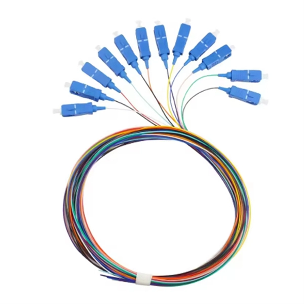 What are fiber optic patch cords used for in computer rooms 