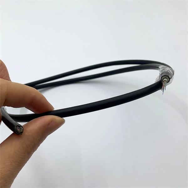 What type of fiber optic cable is used for power transmission towers 