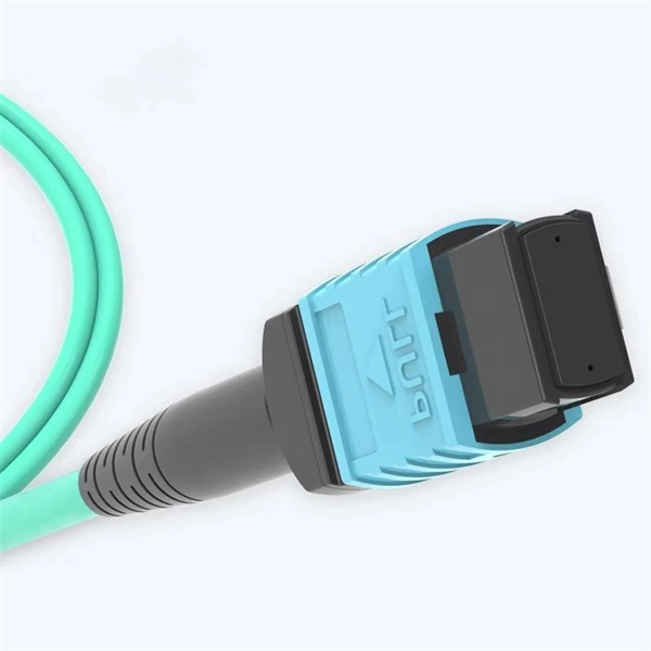 Fiber optic communication between two PLCs