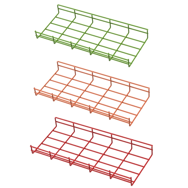 Samples of seismic bracing for cable trays - E-Motional Optics & Connectivity
