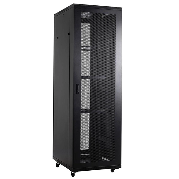 How to connect the power supply to the cabinet at the front - E-Motional Optics & Connectivity