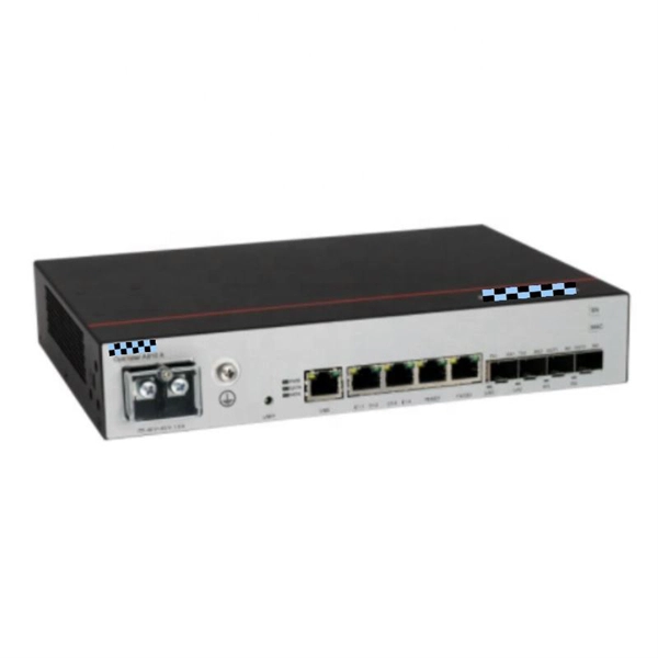 Mobile fiber optic cable connected to router
